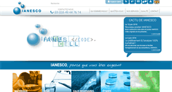 Desktop Screenshot of ianesco.fr